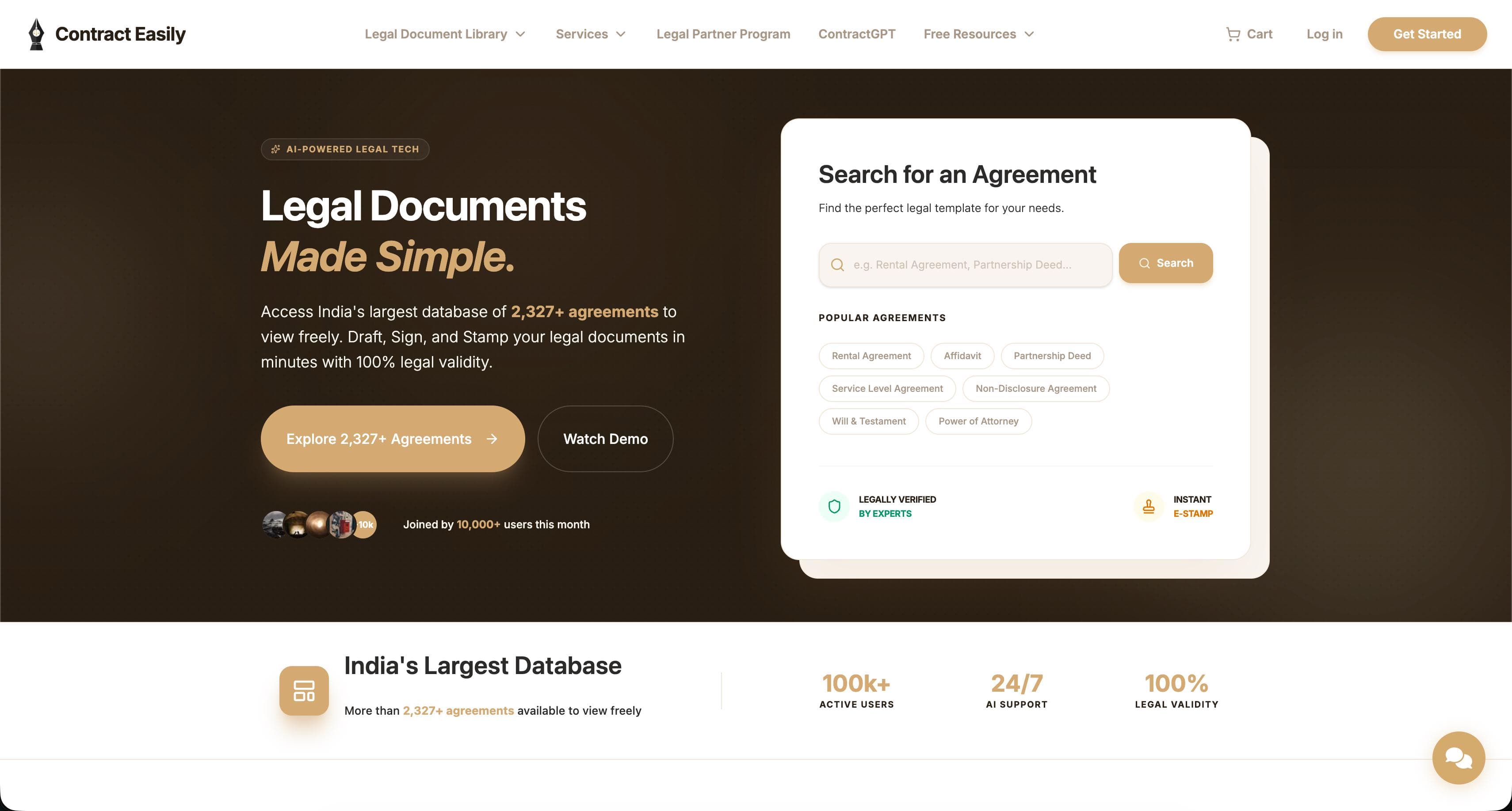 Contract easily